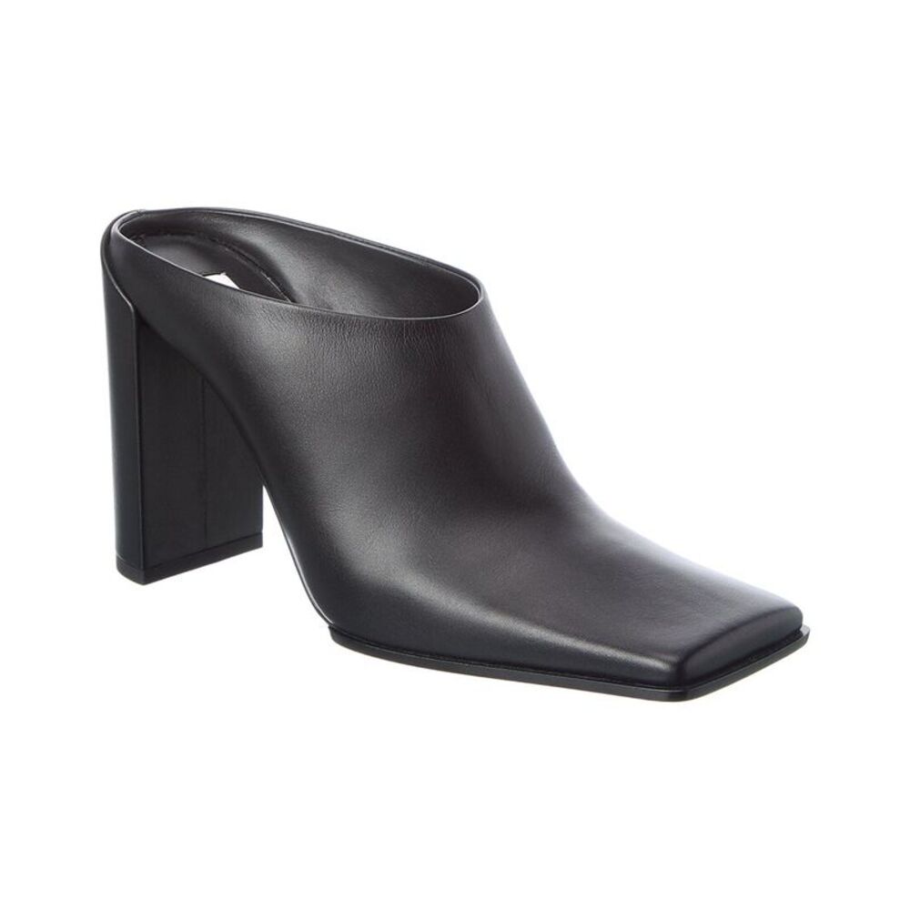 Alaïa Leather Mule, Black